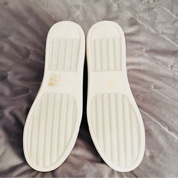 BAND OF THE FREE Bonnie Lace Up Rhinestone High Top Sneakers Natural White 8 NIB - Picture 10 of 12